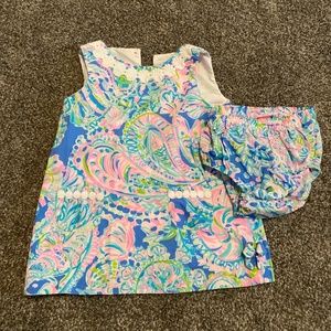 18-24 month Lilly Pulitzer girls dress and bloomer set